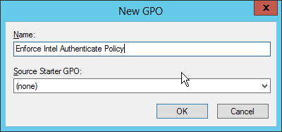 A screenshot of the New GOP dialog box showing instructions from #3 above.