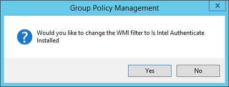 A screenshot of the Group Policy Management dialog box.