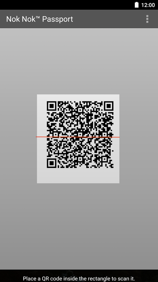 The left side of the figure demonstrates the Passport application on an Android device using the device camera to capture the QR code.