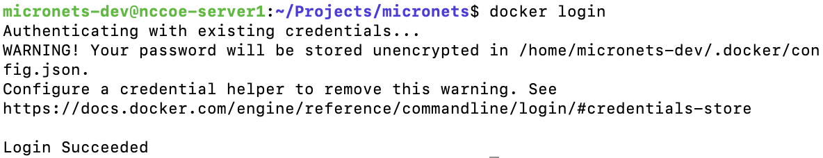 This image shows the expected output of the above command being run on the MUD Registry.