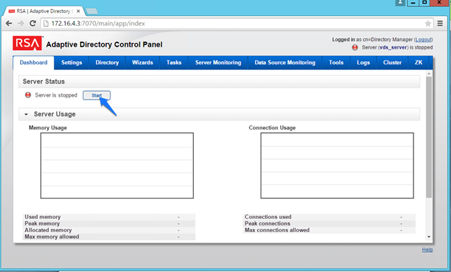 Adaptive Directory Main Page