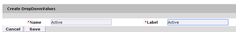 Create DropDown Values 2