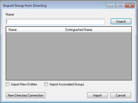 Ozone Import Group from Directory