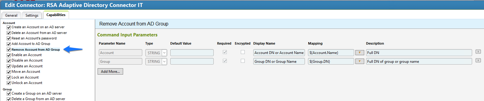 IMG AD Connector IT Capability Configuration 4