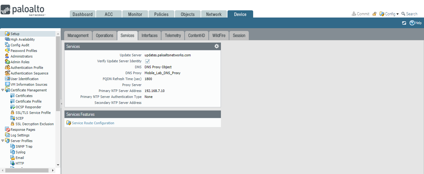 Displays server identity verification confirmation.