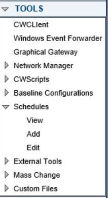 Depiction of ConsoleWorks configuration for the server at University of Maryland - import XML file-e
