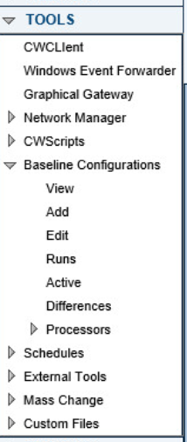 Depiction of ConsoleWorks configuration for the server at University of Maryland - import XML file-g