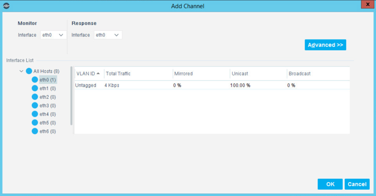 Depiction of Forescout CounterACT configuration - appliance interface configuration-d