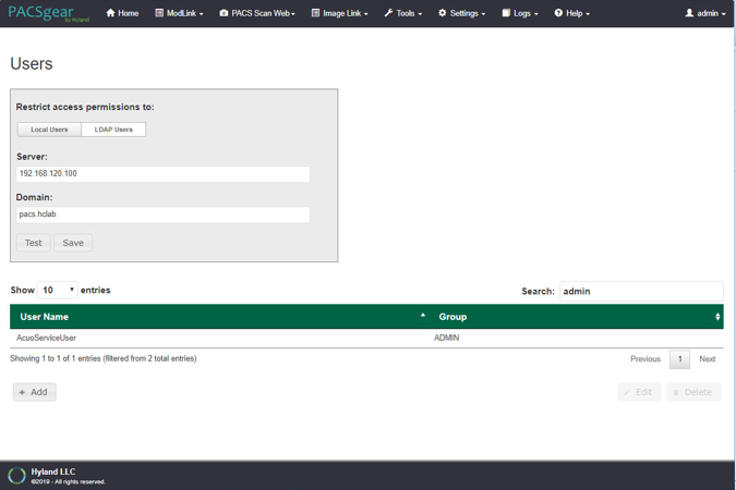 A screenshot of previously defined parameters from Step 4 of Add LDAP/Active Directory Server.