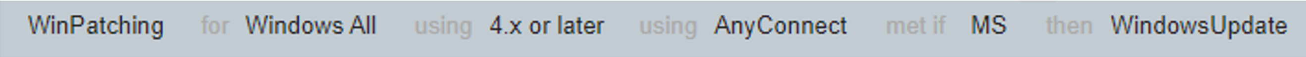 This is a screenshot of a requirement for a remediation action.