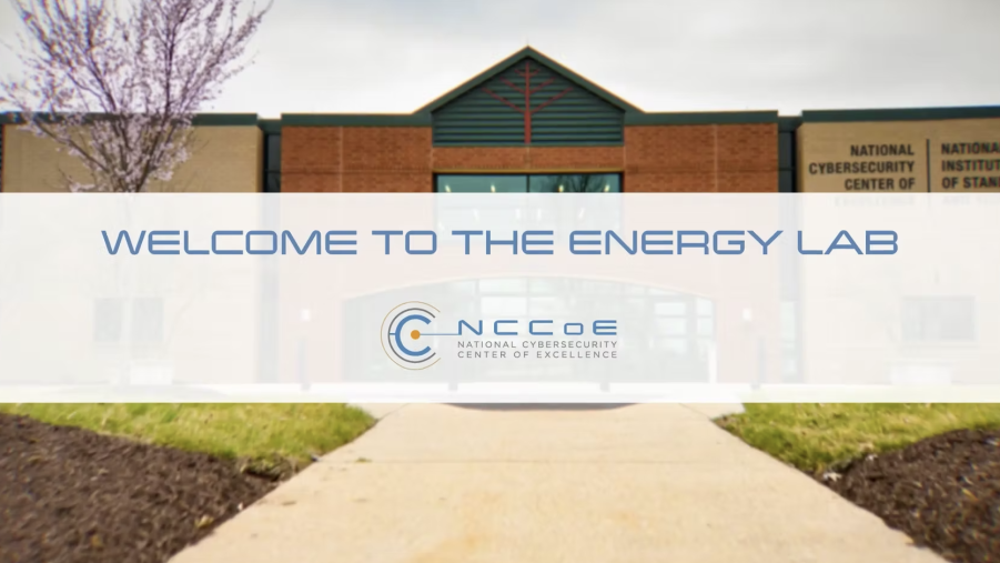 Look inside the NCCoE's Energy Lab