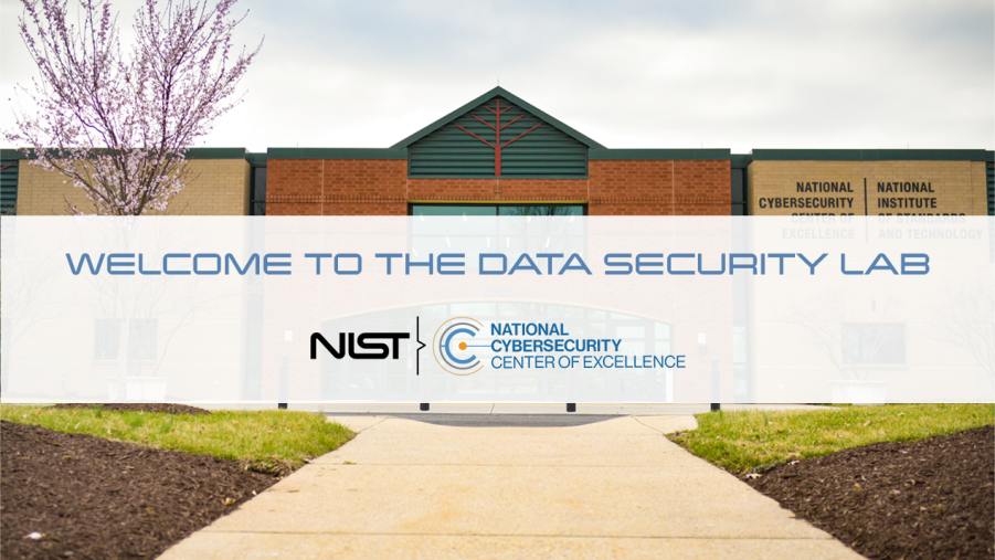 NCCoE: A look inside the Data Security Lab video cover slide
